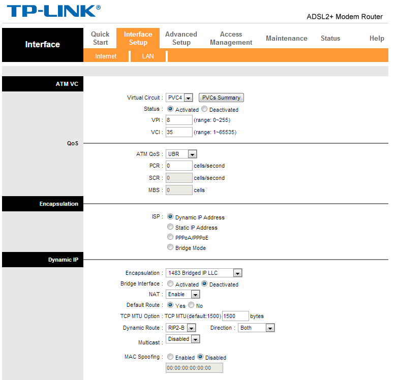 EOLO formula ADSL Ethernet IP